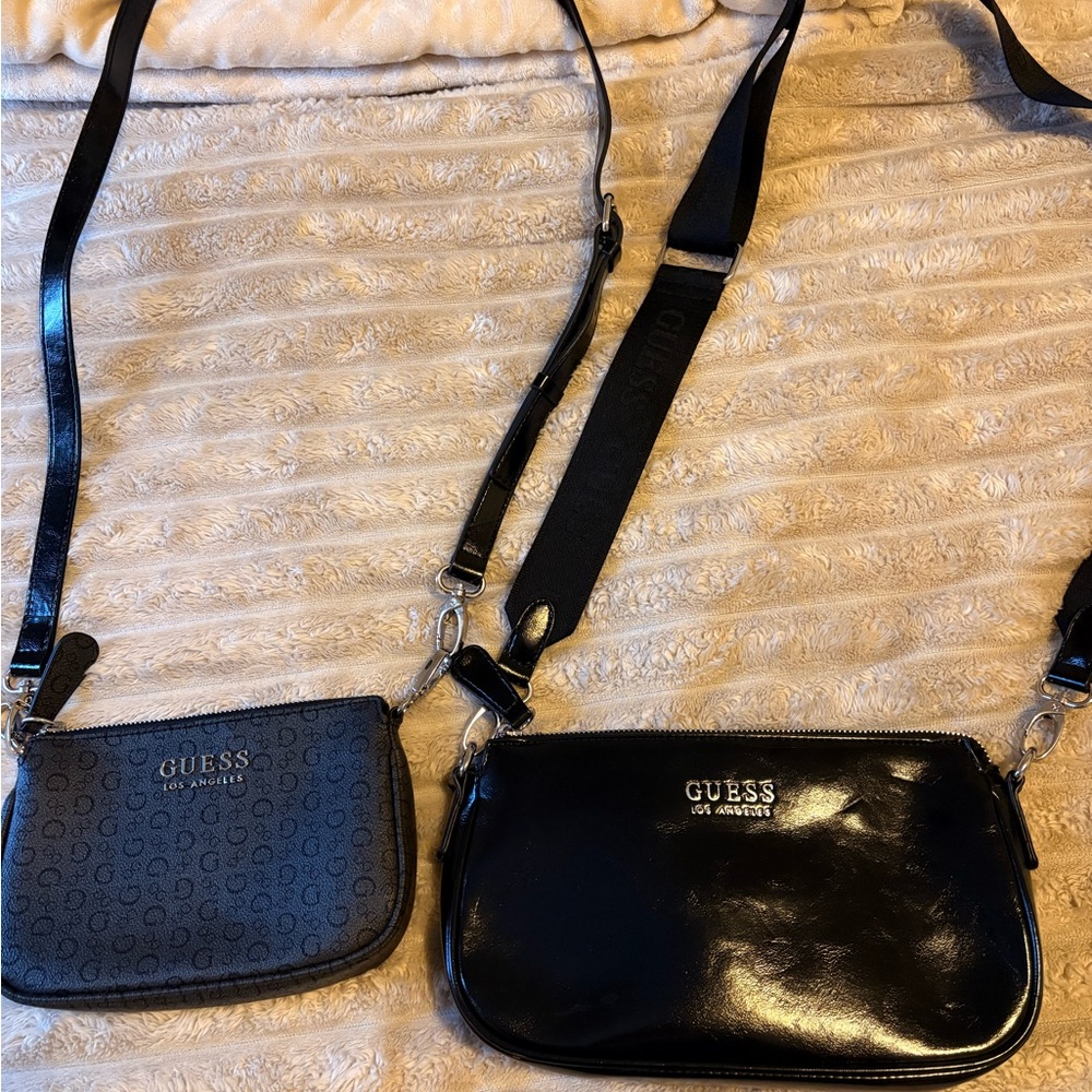 GUESS Black and Gray Crossbody Bags Set